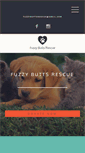 Mobile Screenshot of fuzzybuttsrescue.com